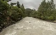 El rio Ötztaler Ache cerca Habichen