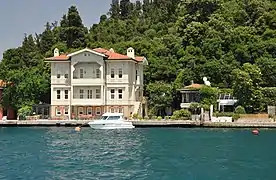 Hacı Ahmet Bey Yalısı en Kanlıca en el Bósforo.