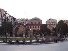 Vista desde la plaza Agias Sofias