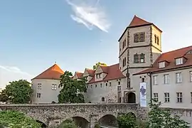 Moritzburg (1484-1505), la residencia del soberano, el arzobispo de Magdeburgo