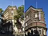 Edificio de tiendas y departamento Lommel, Hamm by Max Krusemark, 1927.