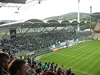 Gradería oeste