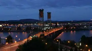 El puente de noche