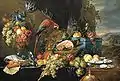 Jan Davidsz. De Heem, Bodegón con papagayo.