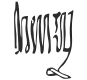 Firma de Enrique II de Navarra