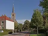 Hensbroek, la torre de la iglesia