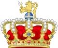 Real                                                                                               (Escudo del monarca)