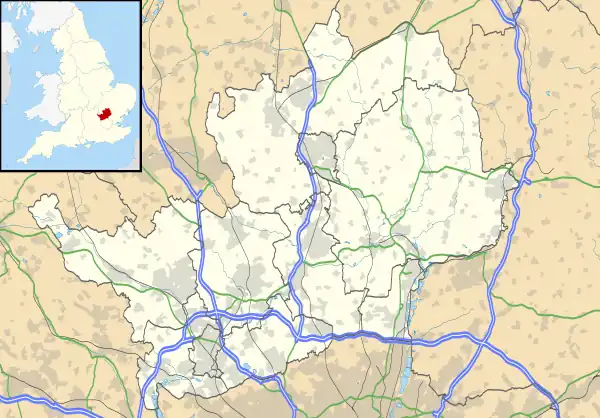 Rickmansworth ubicada en Hertfordshire