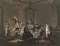 Casa ruidosa (1769), copia de una obra de Cornelis Troost