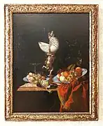 Naturaleza muerta con copa de nautilo, Staatsgalerie im Neuen Schloss Schleißheim