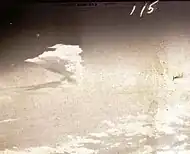 Foto de la Tormenta ígnea provocada por la explosión de Little Boy.