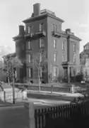 La casa en mayo de 1958