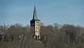 Hochelten, el torre de la iglesia (Stiftskirche Sankt Vitus)