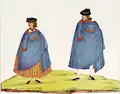 Mujer y hombre del Brasil colonial
