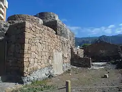 Hornos de cal (vista de un lateral).