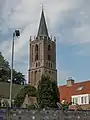 Houten, la torre de la iglesia protestante