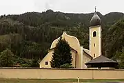 Huben, la iglesia: la Herz-Jesu-Kirche