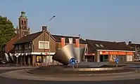 La escultura de la historia de Huissen