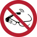 P044 – No usar lentes inteligentes