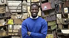 Fotografía en la galería de Arte Africano Moderno y Contemporáneo.