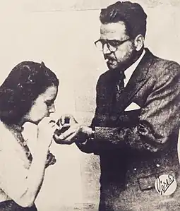 Ida Gramcko y Mariano Picón Salas.