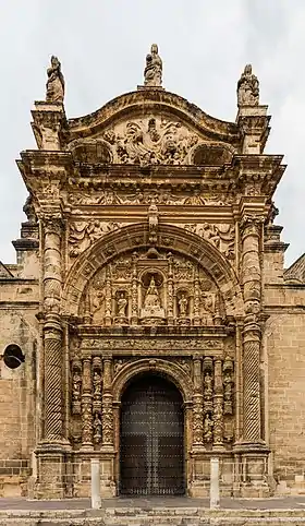 Fachada de la Iglesia Mayor Prioral, El Puerto de Santa María Barroco