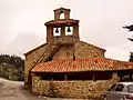 Vista de la iglesia.
