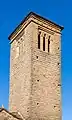 Detalle del campanario.