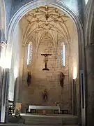 Vista del altar