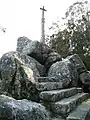 Crucero de cumbre en Santiaguiño del Monte, Padrón, Galicia.