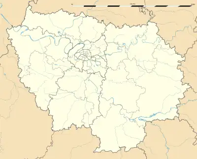 Rambouillet ubicada en Isla de Francia