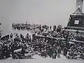 Inauguración de la Cruz Monumental del cerro San Cristóbal.