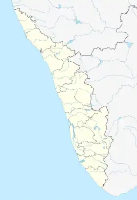 Cananor ubicada en Kerala