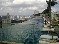 Vista de Sands Sky Park.