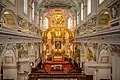 Altar dorado, vista interior.