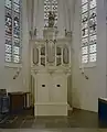 Schaijk : órgano de la iglesia de San Antonio Abad, fabricado por M. van Deventer en 1754 para la iglesia católica de Velp.