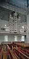 Interior de la iglesia reformada de Smilde