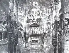 Interior del templo