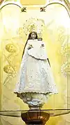 Talla de la Virgen del Remedio.