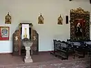 Interior de la iglesia de La Ermita