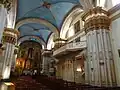 Interior de la iglesia de El Carmen Alto.