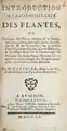 Introducción al conocimiento de las plantas..., las propiedades según la práctica de los doctores más sabios por el Dr. Hugues Gauthier, 1760