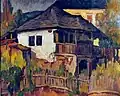 Casă țărănească din Curtea de Argeș ("Casa campesina en Curtea de Argeș ", 1922)