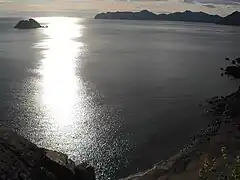 Isla de las Palomas, Cabo Tiñoso y playa de Fatares