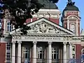 Vista del Teatro Nacional de Bulgaria.