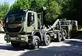 Iveco Trakker 450 E5 VEMPAR logístico con un M-548.