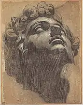 Cabeza de Julien Medicis, Tintoretto.