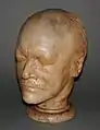 1955. William Blake (Bacon poseía en su estudio una copia de esta cabeza escultórica basada en la máscara mortuoria de Blake y realizada en yeso por James De Ville en 1823; original en Museo Fitzwilliam, Cambridge).