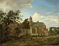 El castillo de Nijenrode en una pintura de Jan van der Heyden y Adriaen van de Velde de hacia 1660/1672