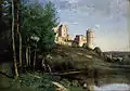 Camille CorotRuinas del castillo de Pierrefonds(1825-1872)